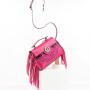 2023 new Tassels ladies bags personality and punk handbag for women glisten material female crossbody bags factory 28 cm