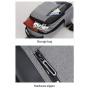 Luxury Designer Nylon Custom Logo Printed Men Sling Crossbody One Shoulder Cross Body Chest Messenger Bags With Charging Port