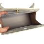 Elegant All Matched Simple Beige Woman Leather Handbag Top Handle Genuine Leather Handbag For Ladies