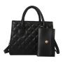 2024 New Small Square Diamond Lattice Bag Pu Solid Zipper Fashion Single Shoulder Messenger Bag With Purse Ladies Handbag