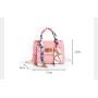New Silk Scarf Ladies's Small Square Bag Handbags Pu Leather Wholesale Sling Shoulder Phone Bag for Women