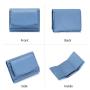 Wallets for women fashionable high quality genuine leather rfid card wallet slim coin purse short wallet