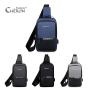 Tiktok Hot Over The Shoulder Square Usb Charger Teen Messenger Crossbody Shoulder Chest Bag With Zipper