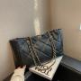 Wholesale Diamond Lattice Women Tote Bags Casual Fashion Women Shoulder Bags Chain Ladies Designer Handbags Large Capacity