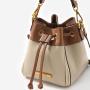 2024 Custom Genuine Leather The Drawstring Bucket Bag For Women Crossbody Purse