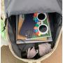 ZR237 New Japanese Letter-printed Backpack Versatile Small Fresh Backpack Lovely Schoolbag Female Campus