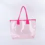 Keymay RTS Large Plastic Colored Clear Pvc Tote Bag Clear Purses Women Handbags Clear Stadium Approved Tote Bag Tote Bag Clear