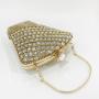 custom Popular Shiny Big Luxury Diamond Bucket Evening Clutch Bag Ladies Handbag And Purse Dinner Party Bag NE434