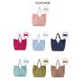 ZWY257 New Fashion Folding Large Capacity Shopping Bag Polyester Recyclable Drawstring Eco Bag Outdoor Lightweight Organizer