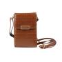 Hot sale crossbody phone bag leather cell phone wallet purse for ladies