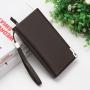 ZR108 Men's Wallet Business Cross-border Long Multi-functional Large-capacity Multi-position Zipper Handbag Wallet
