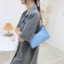 Custom Logo  Fashion CrossbodyBag PU Waterproof Ladies Purses  Pure Color Square HandBag Luxury Handbags For Women Famous Brands