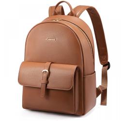 2023 LOVEVOOK wholesale ladies purses casual women and girls Satchel fashion bookbags custom travel school Pu leather backpacks