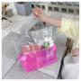 Gelory Wholesale New Summer PVC Transparent Jelly Bag Large Capacity Shoulder Tote Bag Beach Bag