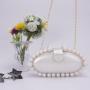 Bulk Wholesale Oval Fashion Crossbody Shoulder Bag Purse Handbags Woman Pink Evening Clutch Bag 2024 New Acrylic Bags