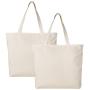 Gelory Eco Friendly Heavy Duty Custom Logo Printed Canvas Shopping Bag Tote Bag with Zipper