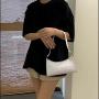 Retro Casual Women Crocodile Pattern Shoulder Purses And Handbags Luxury Women Ladies Underarm Shoulder Bags Women