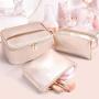 Makeup Case Organizer Pouch Up Bags Make Box  Pvc Toiletry Custom Storage Clear Cosmetics With Zipper For Travel