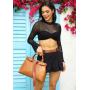 Super product fashion ladies bag playful personality women handbag with belt soft PU leather tote bag top shoulder bag 33cm 2024