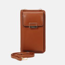 SUSEN CHRISBELLA  ODM OEM New Arrival 2024 wholesale Pu Leather custom crossbody phone wallets for women fashionable