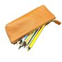 High quality leather pen holder with logo leather pen case for gift