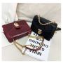 2023 Fashion Casual Women's Bag Crocodile Pattern High Texture Pu Lock Small Square Bag Trend One Shoulder Messenger Bag