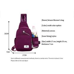 Everyday Girls College Black Wallet Universal Cellphone Cross Shoulder Sling Chest Bags
