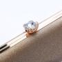 sactendance 2024 Shiny Diamond Women Handbag Evening Purse Ladies Luxury Rhinestones Party Wedding Bridal Clutch Bag Evening Bag
