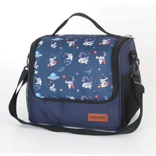 New Space Walk Series Bento Office Worker With Lunch Box Bag Large-Capacity Thickened Waterproof Insulation Bag