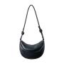 New Design Hobo Half Moon Messenger Bags Women PU Leather Fashion Dumpling Shoulder Bag Meniscus Small Luxury Crossbody Bag
