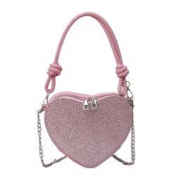 2023 Customized trendy Heart Shape shoulder bags ladies bag women's handbags For Young Ladies