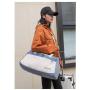 ZF014 New Customized Sports Handbag Travel Waterproof Shoulder Gym Bag Diagonal Cross Oxford Cloth Polyester Luggage Bag