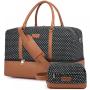 2022 Custom Wholesale Large Overnight Travel Duffel Bag Weekender with Shoe Compartment women Large Carry on luggage travel bags