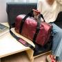 LX048 Sport Gym Bag Large Capacity Weekender Travel Waterproof Duffel Bag With Backpack Straps High Quality Nylon Fitness Bags
