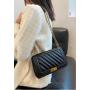 OEM ODM Bolso Para Mujer Sac A Bandoulier Fashion Simple Designer Branded Leather Flap Crossbody Chain Shoulder Bags For Women