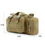 2024 Multifunctional Outdoor Sports Mountaineering 900d Oxford Cloth Waterproof Wear Resistant Waist Pack Shoulder Tactical Bag