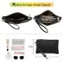 LOVEVOOK 2PCs Set 15.6 Inch Computer Handbags Large Capacity Business Work Briefcase for Office Lady Laptop Tote Bag for Women