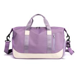 Wholesale High Quality Custom Logo Weekender Bag Outdoor Sports Gym Travel Bag With Shoe Compartment