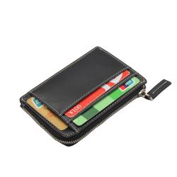 Factory price slim bifold card wallet rfid protected canvas credit card holders
