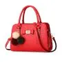 Fashion Women High Quality  Handbags With Wallet China Wholesale PU Ladies Shoulder Bag Luxury Female  Handbag With Pompon