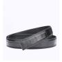 Erkek Kemer Ceinture En Cuir Veritable Custom Logo Luxury Crocodile Leather Men's Belts Fashion Designer Mens Belt