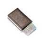 2024 Modified RFID Anti-theft Brush Men's Explosion Brake Aluminum Alloy Card Case Card Holder Wallet Factory Wholesale