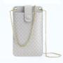 Phone bag for women Fashionable Mini Mobile Phone Bag Ladies' Solid Color Joker Chain Portable Shoulder Messenger Bag