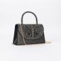 New Bow Evening Bag Shiny Bride Wedding Purse Shoulder Satchel Ladies Fashion Rhinestone Women's Handbag Bag pochette femme