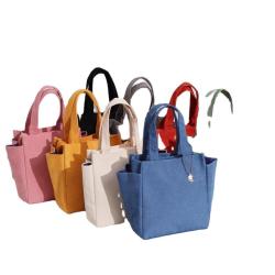 Hot selling high-end quality tote bag fashion trend canvas  handbags for women luxury