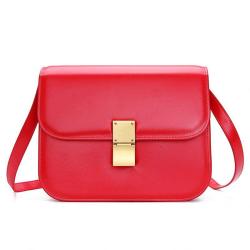 Real Leather Lady Handbag  High Quality Leather Luxury Shoulder Bag