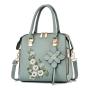 CCF412-1 Women Crossbody Shoulder Bags Embroidered Flowers Designer Pu Leather Ladies Tote Bag Chinese Style Handbag For Women
