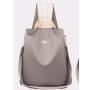 Women's Multifunctional Large Capacity Nylon Backpack Waterproof Anti-Theft Dual-Purpose Bag Fashionable Simple Design