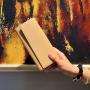 Handmade Genuine Leather Women Wallet Zippered Phone Compartment Phone  Long Card Holder for iPhone Wallet