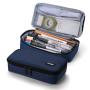 Gelory School Office Portable Pencil Pouch Large Capacity Students Stationery Pouch Pencil Holder Desk Organizer